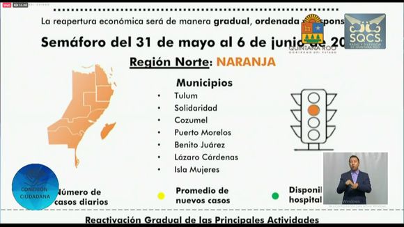 Semáforo naranja Covid: nuevas restricciones en Quintana Roo